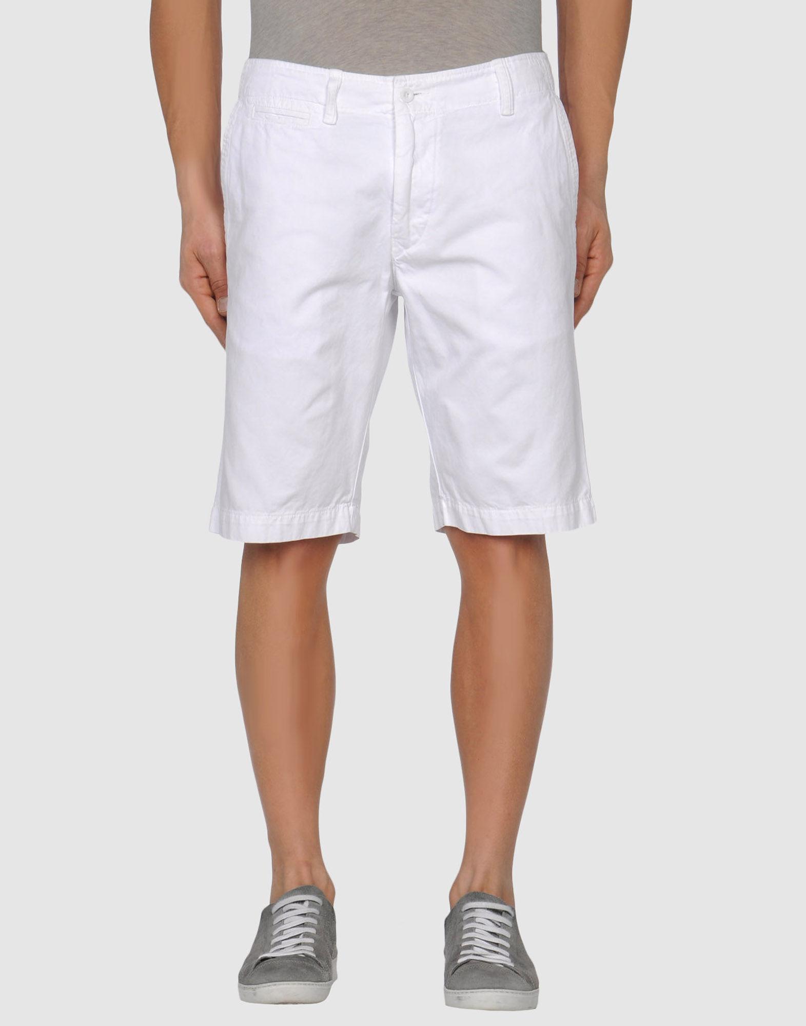 Foto Block 60 Bermudas Hombre Blanco