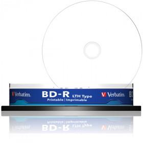 Foto Blu-ray Disc Verbatim BD-R LTH Type 25 GB, 6x velocidad imprimible (fullprint...