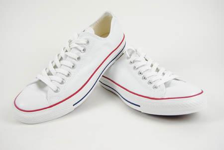 Foto blucher all star lona blanco p.goma