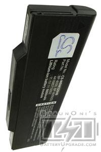 Foto BlueDisk Artworker 8050 batería (6600 mAh, Negro)