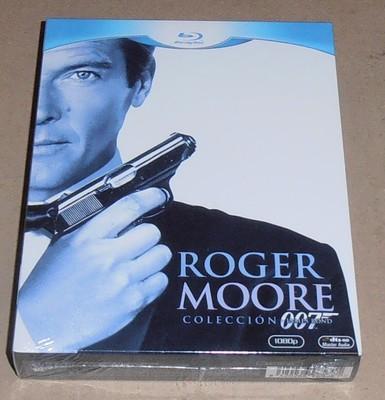 Foto Bluray - James Bond - Pack Roger Moore - 7 Peliculas - Coleccion 007 - Nuevo