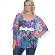 Foto Blusa de gasa estampada - Taillissime
