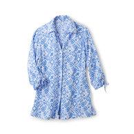 Foto Blusa de viscosa estampada, mujer - Otras