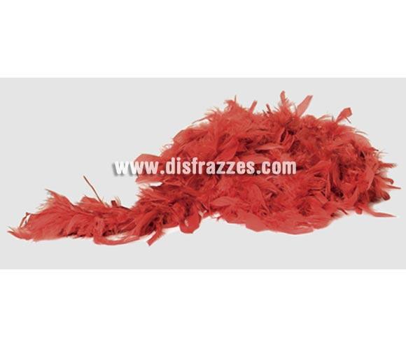 Foto Boa Roja 45 gr. NO inflamable para Carnaval