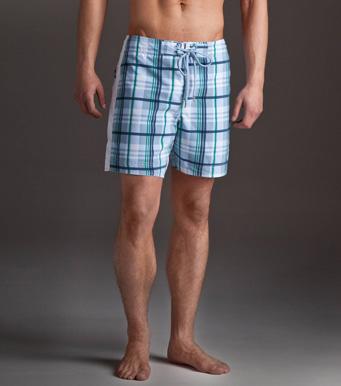 Foto Boardshort corto hombre de cuadros