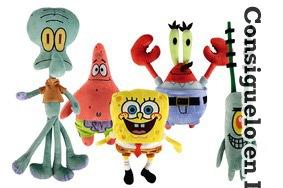 Foto Bob Esponja Caja De 12 Peluches 25 Cm