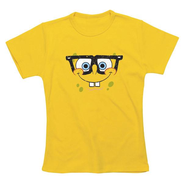 Foto Bob Esponja Camiseta Chica Geek Talla L