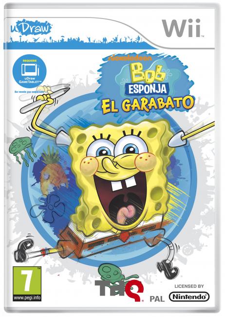 Foto Bobesponja el garabato wii tablet