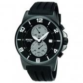 Foto Boccia Gents Titanium Case & Black Rubber Strap Watch