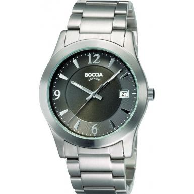 Foto Boccia Mens Grey Titanium Watch Model Number:B3550-02