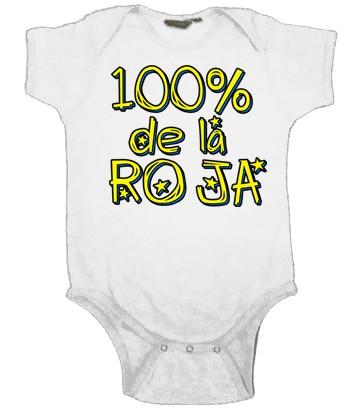 Foto Body bebé bicolor blanco 100 de la roja