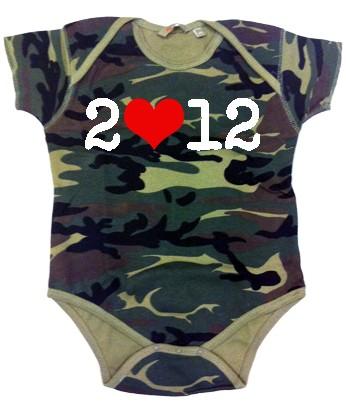 Foto Body bebé militar 2012