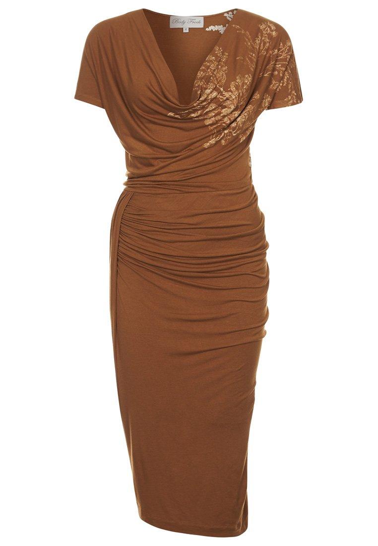 Foto Body Frock CARTIER Vestido de algodón marrón