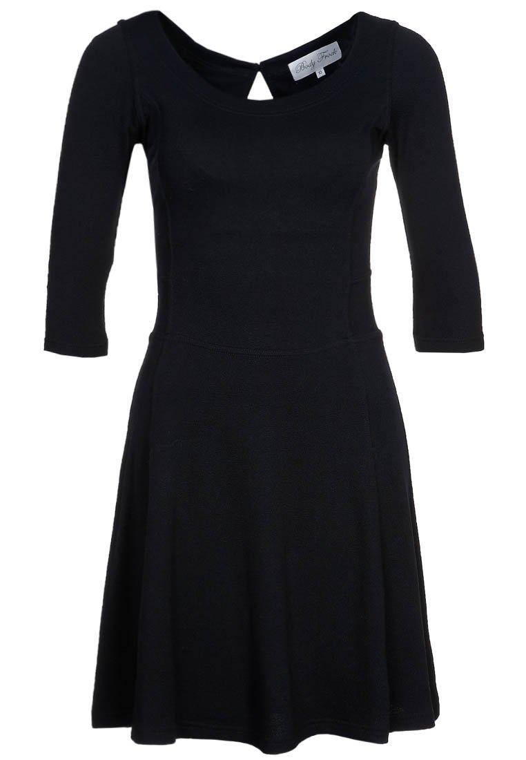 Foto Body Frock Vestido de algodón negro