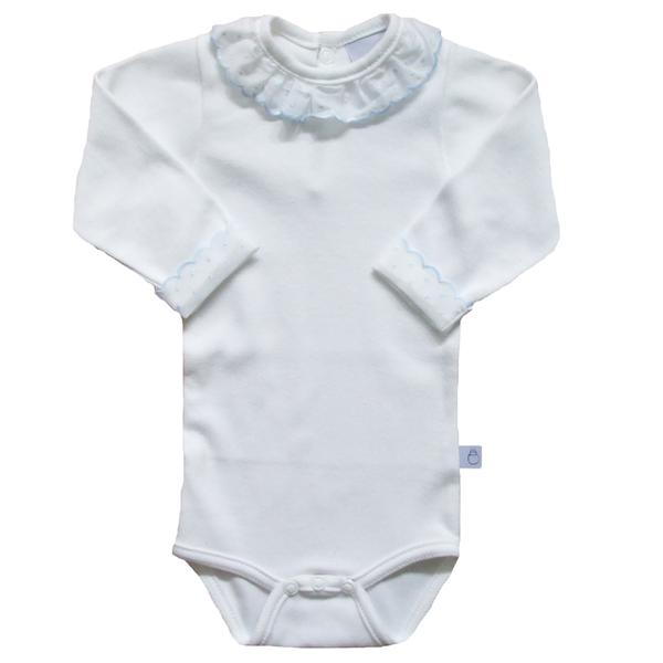Foto Body tipo camisa primera postura en celeste