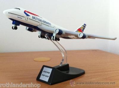 Foto Boeing 747-400. British Airways. Rba. 1:500 (aprox.). Nuevo