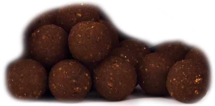 Foto boilie dynamite baits hi attract squid liver y black pepper ø 20mm