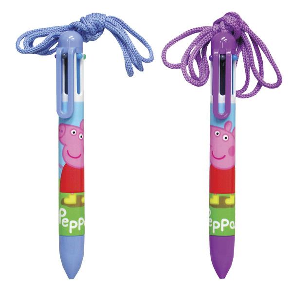 Foto Bolígrafo 6 colores Peppa Pig