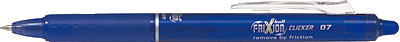 Foto Bolígrafo bor Frixion click azul Pilot