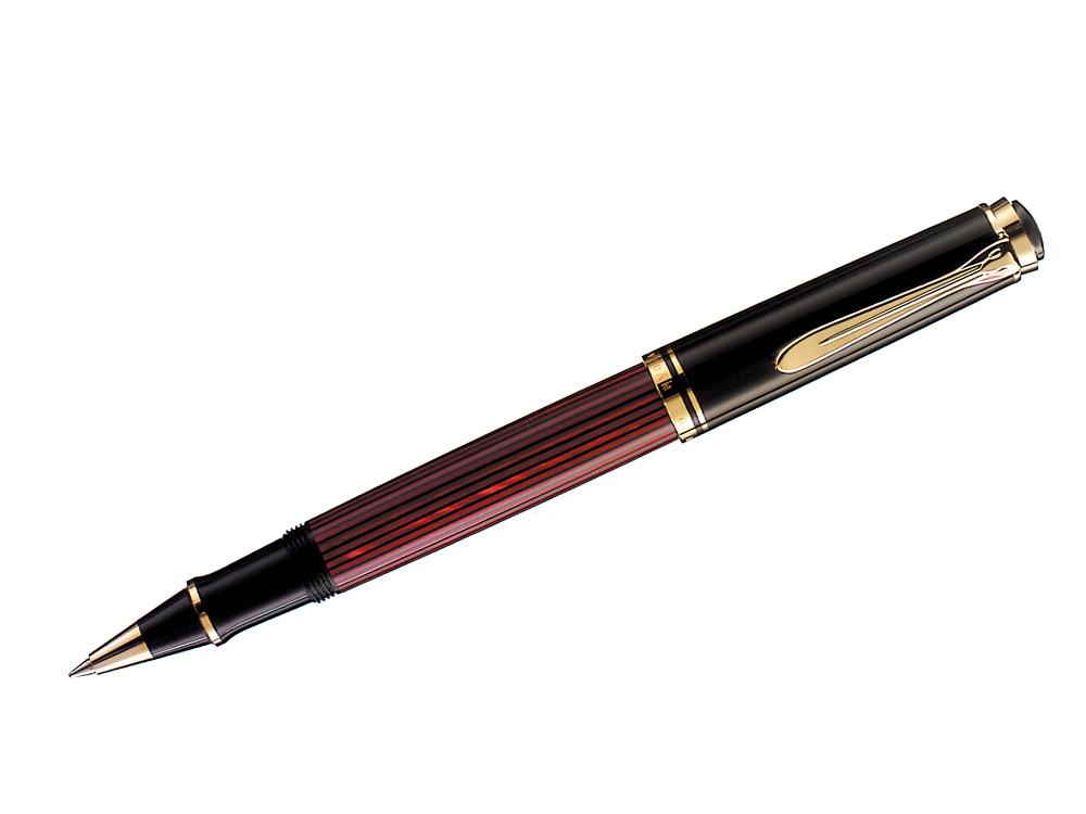 Foto Bolígrafo Roller Pelikan Souverän R 400 -Negro/Rojo