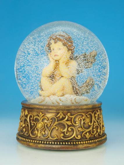 Foto Bola de nieve musical de Navidad - Angel II - Bolas de agua