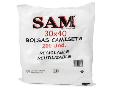 Foto Bolsa Camiseta 30x40-200uni.