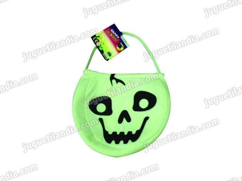 Foto Bolsa caramelos esqueleto 24 cm
