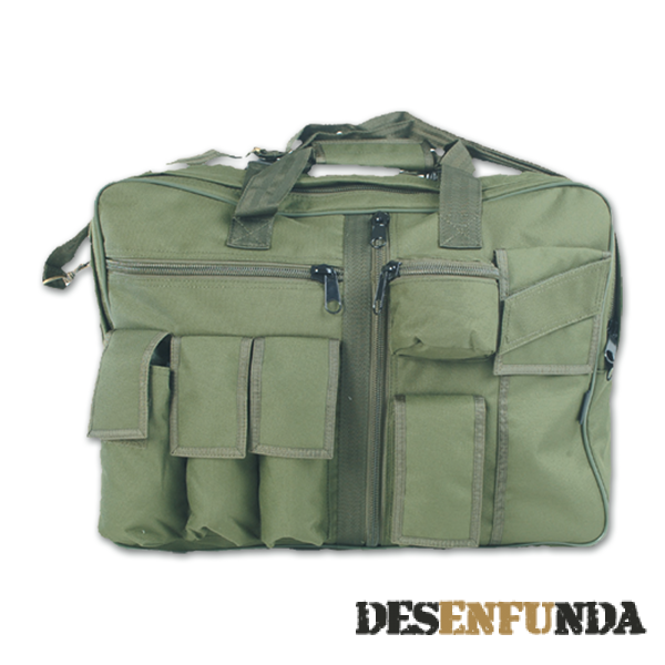 Foto Bolsa cargo MIL-TEC de color verde olivo 90318