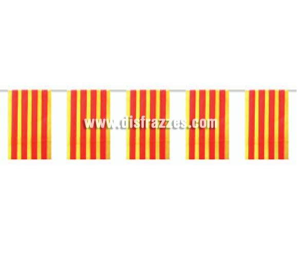 Foto Bolsa de 50m. Bandera de Cataluña de plástico