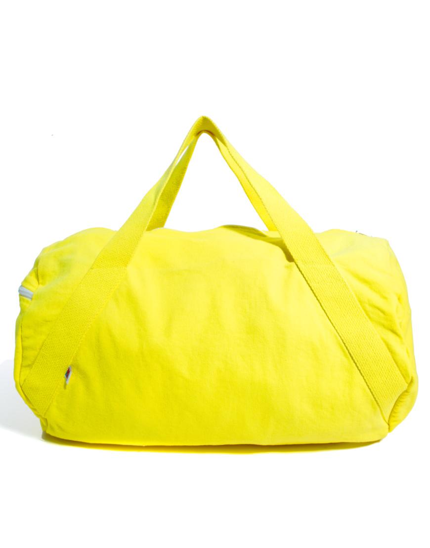 Foto Bolsa de deporte de denim de American Apparel Flourescent yellow