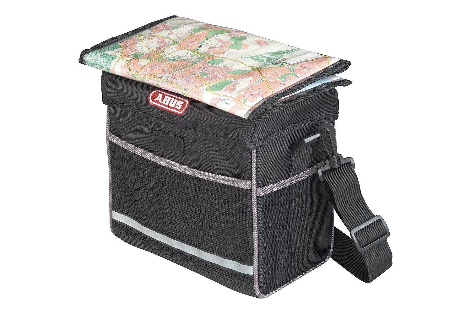 Foto Bolsa de manillar ABUS Basico ST 340 gris/negro