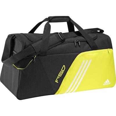 Foto Bolsa deporte adidas f50 tb negra-amarilla