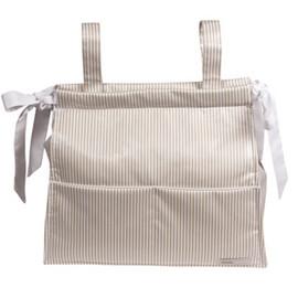 Foto Bolsa Panera La Giraffa Bianca Rayas Avellana