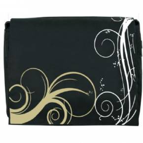 Foto BOLSA PORTATIL 3GO 15.4 BANDOLERA NEGRA NYLON SUAV