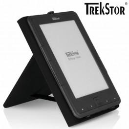 Foto Bolsa tablet ebook 6 pyrus cuero trekstor negro