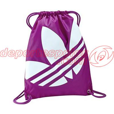 Foto Bolsa/ADIDAS:AC GYMSACK Unica ROSAINTEN/BLANCO