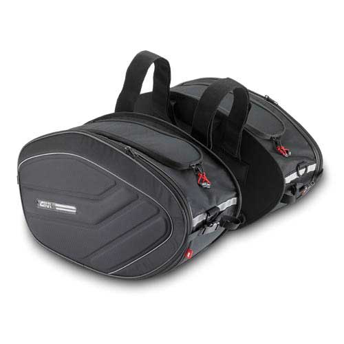 Foto Bolsas laterales-alforjas T492 (EA100) Givi expandibles tamaño grande 28-35 l.