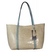 Foto Bolso abbacino beige y azul
