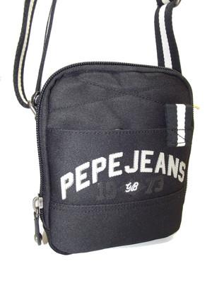 Foto Bolso Bandolera Caballero Marca Pepe Jeans Color Negro En Nylon Rf.75536