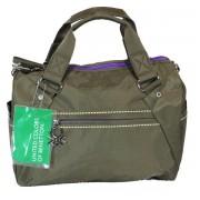 Foto Bolso benetton bowling verde militar