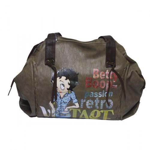 Foto Bolso Betty Boop asas Taupe Vintage
