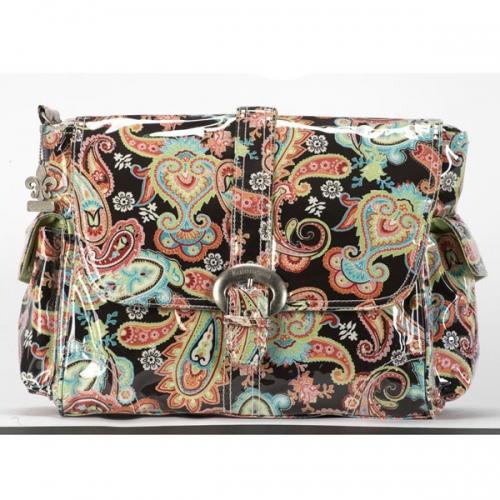 Foto Bolso cachemir negro kalencom