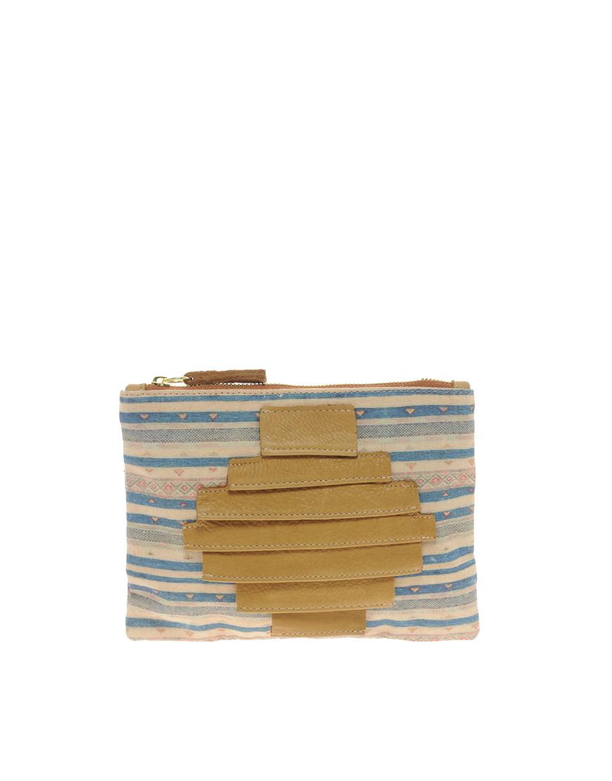 Foto Bolso clutch Rico de Collina Strada Mustard