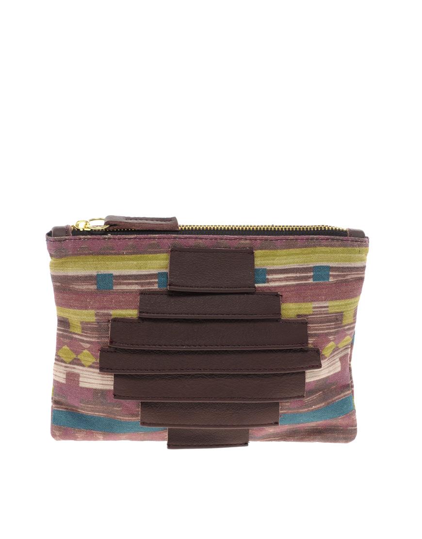 Foto Bolso clutch Rico de Collina Strada Rojo