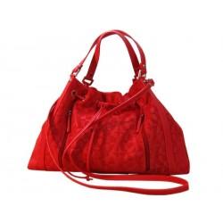 Foto Bolso de ante con correa de bandolera