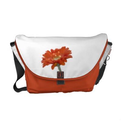 Foto Bolso de la flor del Gerbera de la margarita anara Bolsa De Mensajería
