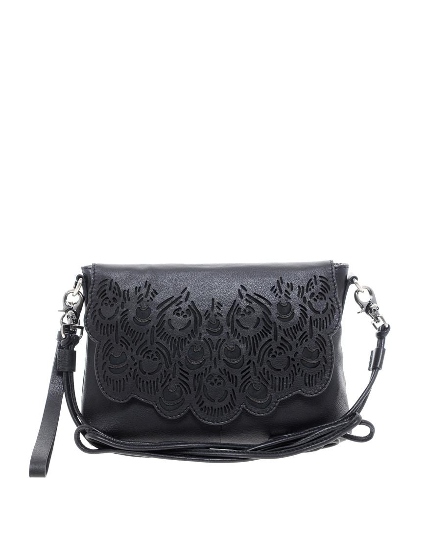 Foto Bolso de mano estructurado de cuero Eden de Amused by Ameko Eden black