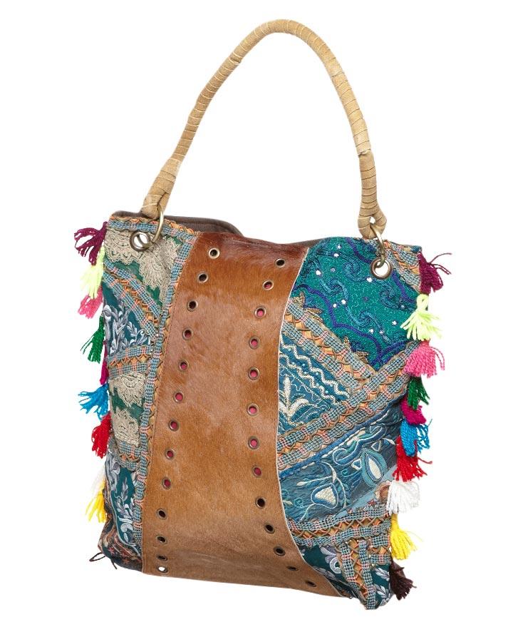 Foto Bolso De Mano Multicolor De Luna Llena - Multicolor