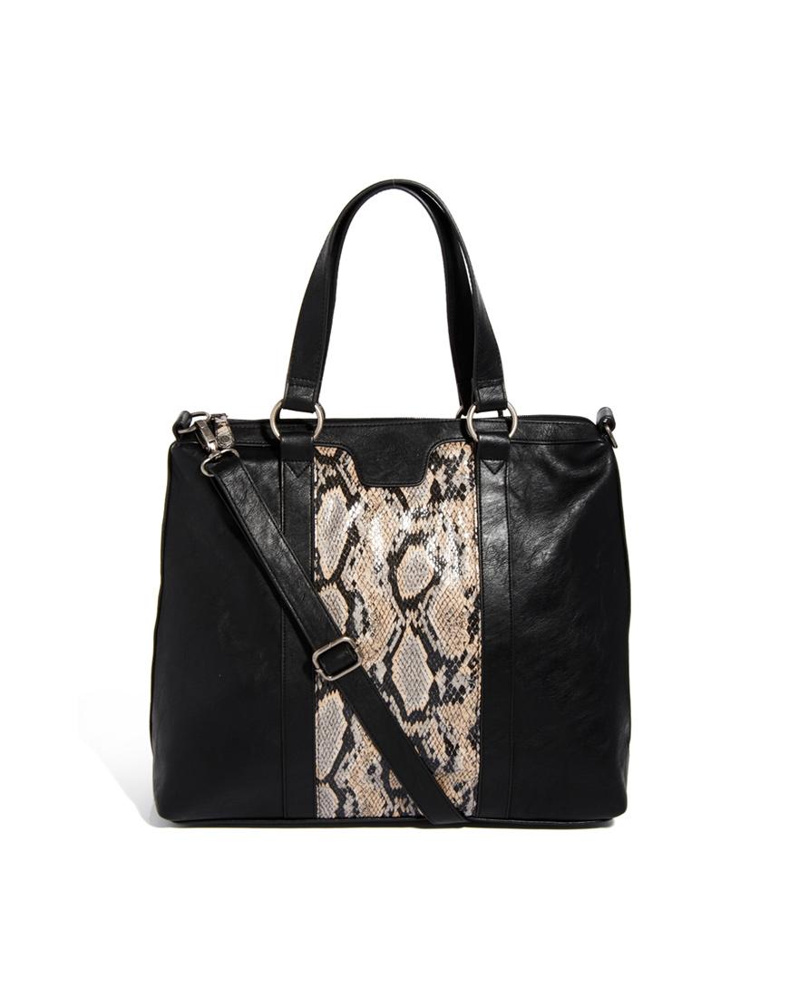 Foto Bolso de mano negro Aurelia de Pieces Negro