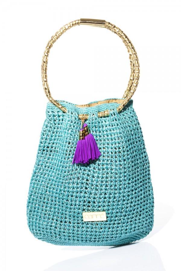 Foto Bolso de playa Tote Tourquoise